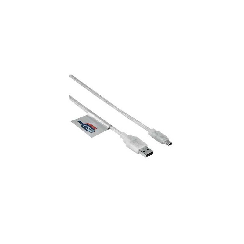 Cable de USB de tipo A a Mini USB B 1 8m hama