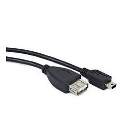 USB OTG AF TO MINI-BM CABLEXPERT 15CM