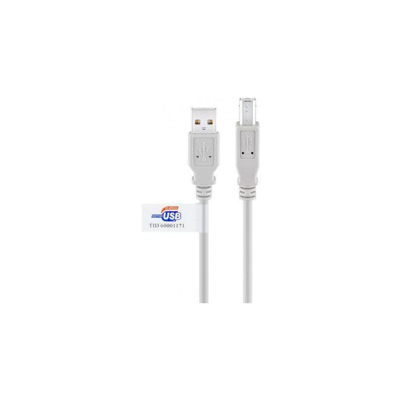 CABLE 3m USB 2 0 Tipo A USB 2 0 TipoB WIRBOO