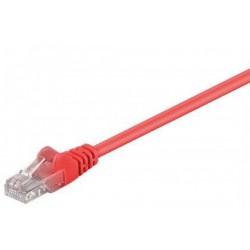 Cable de conexión CAT 5e  U / UTP  rojo 2mts