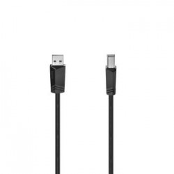 Cable USB 2 0 A-B 3m hama 