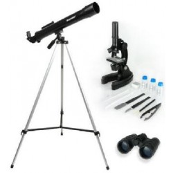 Kit Telescopio/Microscopio/Binocular celestron