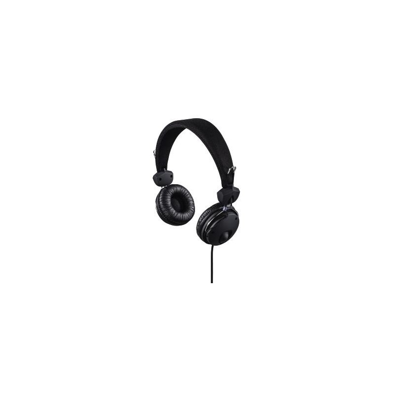 Auriculares Fun Music Cable OnEar Negro