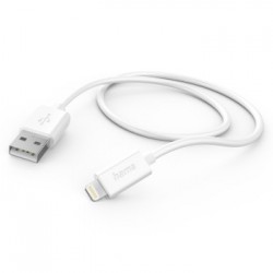 Cable USB A Lightning 2 0 480Mbt/s 2 4A 1m Blanco