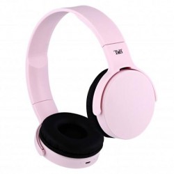 auricular con micro de aro 5 0 Bluetooth rosa TNB