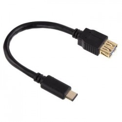 Cable PC Adapt  USB type C  USB A H 0 15m TEC hama
