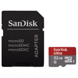 SANDISK microSDHC ULTRA 32GB C10 80MB/s