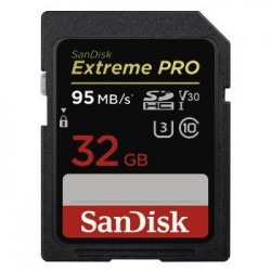 SDHC Extreme Pro 32GB 95MB/s V30 UHS-I SANDISK