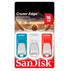 CRUZER USB 2 0 BLADE 16GB PACK DE 3 COLORS SANDISK