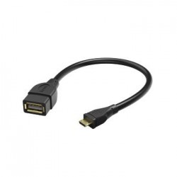 GSM Adapt  OTG USB A H-MicroUSB  Negro